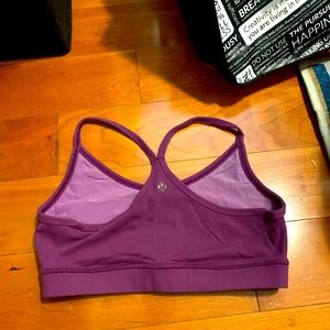 Purple lululemon bra 8